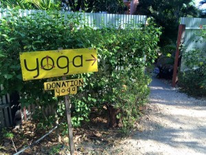 yoga sign